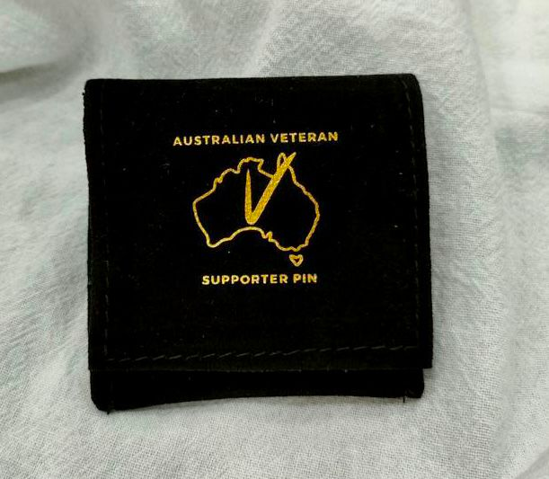 Australian Veteran Supporter Pin