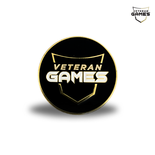 Limited edition Veteran Games Challenge Coin